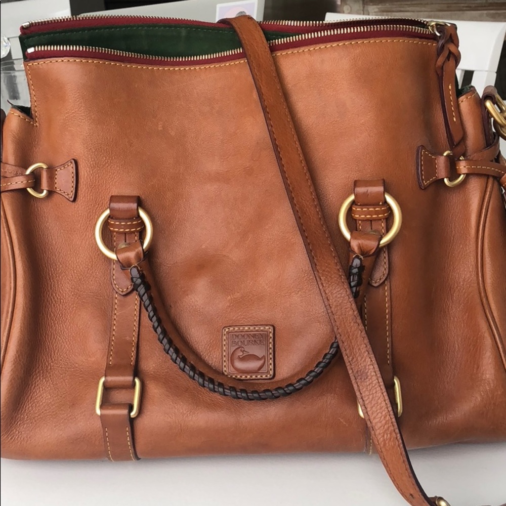 Dooney and Burke Florentine Tasseled Satchel